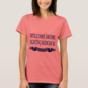 Welkomstkreeften voor thuisgevechten t-shirt
