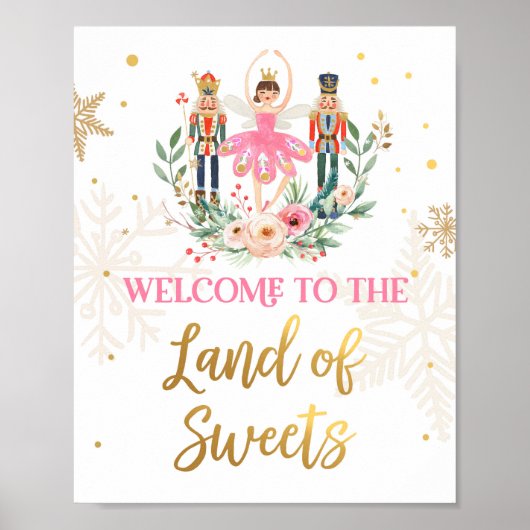 Welkomstland voedingskraker Ballerina Girl Poster (Voorkant)