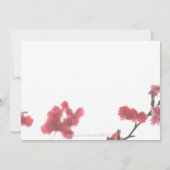 Welkomstlente Sachura Double Happiness Wedding© Kaart (Achterkant)