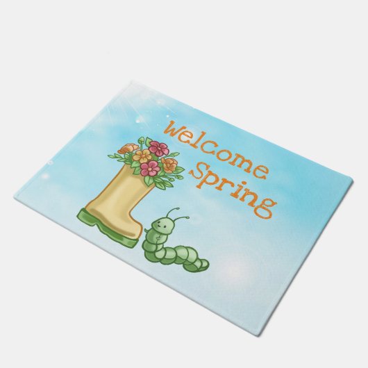 Welkomstlente van de Lente Deurmat (Schuin)
