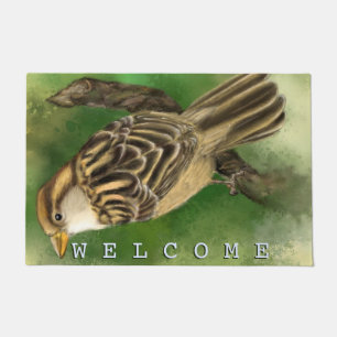 Welkomstlente van Sparrow Doormat Deurmat