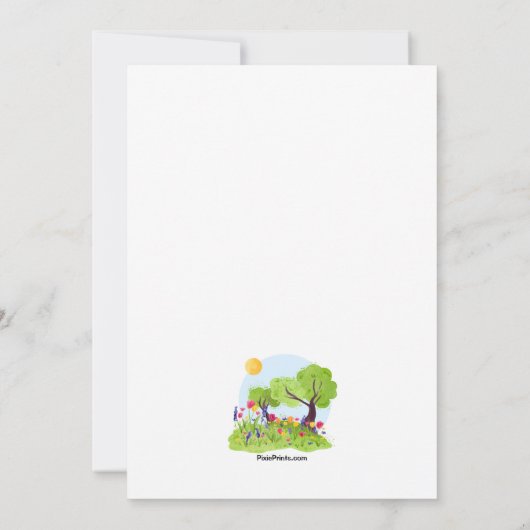 Welkomstlentes Kaart (Achterkant)