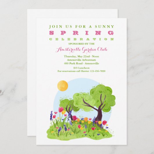 Welkomstlentes Kaart (Voorkant / Achterkant)