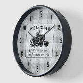 Welkomstnaam Boerderij Tractor White Play (Hoek)