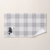 Welkomstnaam Boerderij Tractor White Play Bad Handdoek (Handdoek)