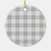 Welkomstnaam Boerderij Tractor White Play Keramisch Ornament (Achterkant)