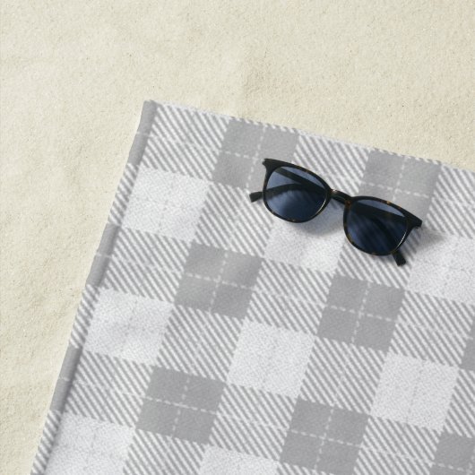 Welkomstnaam Boerderij Tractor White Play Strandlaken (In situ)