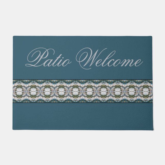 Welkomstontwerp patiënt deurmat (Voorkant)