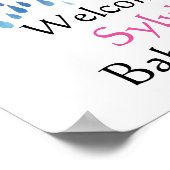 WelkomstPoster lenteslag Poster (Hoek)