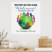 WelkomstPoster school Poster (Keuken)