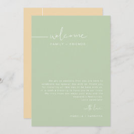 Welkomstschema van het weekend-weddenschap LEAH Pa Kaart