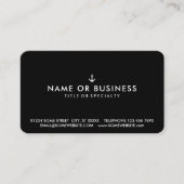 welkomstscript visitekaartje (Voorkant)