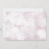 welkomstscript vlinderbloedige geboorteaankondigin kaart (Achterkant)