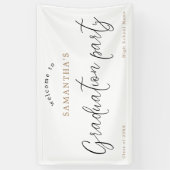 Welkomstscriptnaam Jaar GraduPartij Spandoek (Verticaal)