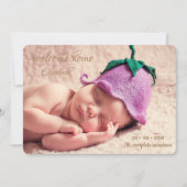 Welkomststartaankondigingskaart (Voorkant)