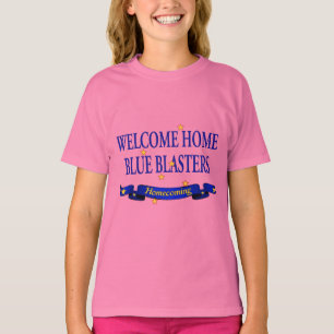 Welkomststartblauw-blasters T-shirt