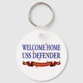 Welkomststartfunctie - Verdediger Sleutelhanger (Voorkant)