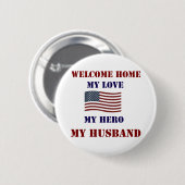 Welkomststartmarkering Ronde Button 5,7 Cm (Voorkant /achterkant)