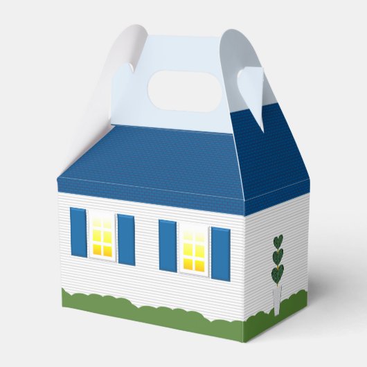 Welkomststartpagina Logo Blue Roof Gift Box Bedankdoosjes (Voorkant Zijde)