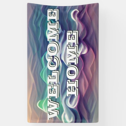 Welkomststartpagina verloopbalk spandoek (Verticaal)