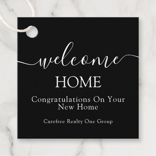 Welkomststartpakket Bedankjes Labels (Voorkant)