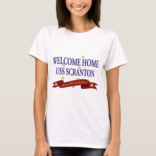 Welkomststartscranton T-shirt (Voorkant)