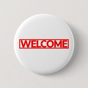 Welkomststempel Ronde Button 5,7 Cm