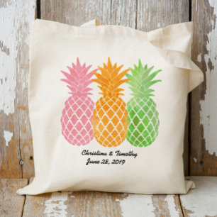Welkomsttas van anananasappel Weddenschap Tote Bag