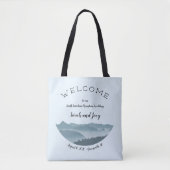 Welkomsttas van het hedendaagse gebondenschap tote bag (Voorkant)