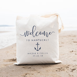 Welkomsttas voor doelbruiloft | Anchor Tote Bag
