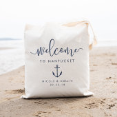 Welkomsttas voor doelbruiloft | Anchor Tote Bag