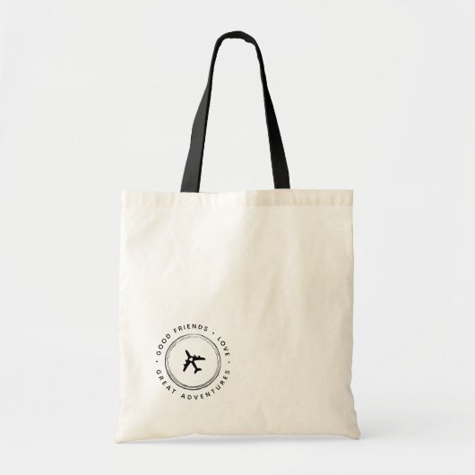 Welkomsttas voor doelbruiloft | Hart van het vlieg Tote Bag (Voorkant)