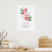 Welkomstteken anchor Nautical Beach Weddenschap Poster (Keuken)