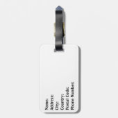 Welkomstteken Bagagelabel (Achterkant verticaal)