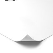 Welkomstteken bije Vrijgezellenfeest Poster (Hoek)