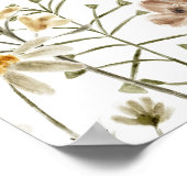 Welkomstteken in Bloom van Vrijgezellenfeest van w Poster (Hoek)