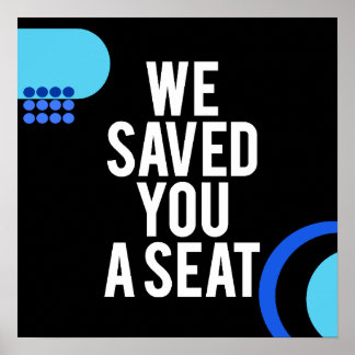 Welkomstteken kerk/gebeurtenis poster