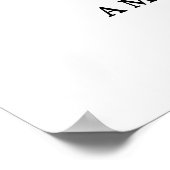 Welkomstteken Kies uw groottebeschrijving in een a Poster (Hoek)