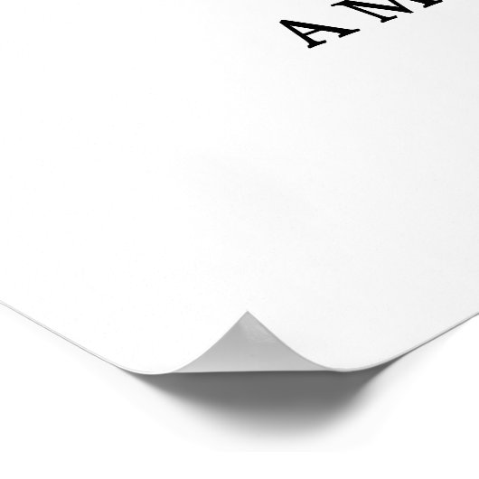 Welkomstteken Kies uw groottebeschrijving in een a Poster (Hoek)