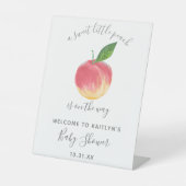 Welkomstteken kleine Baby shower Reclamebord Met Voetstuk (Voorkant)