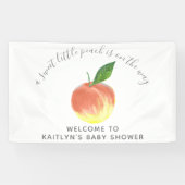 Welkomstteken kleine Baby shower Spandoek (Horizontaal)