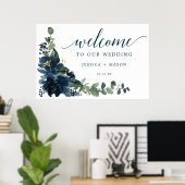 Welkomstteken koninklijk huwelijk bij koninklijke  poster (Thuiskantoor)