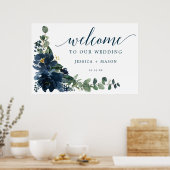 Welkomstteken koninklijk huwelijk bij koninklijke  poster (Keuken)