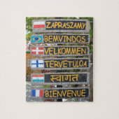 Welkomstteken Legpuzzel (Verticaal)