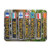 Welkomstteken Magneet (Horizontaal)