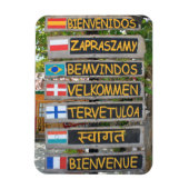 Welkomstteken Magneet (Verticaal)