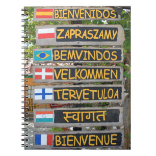 Welkomstteken Notitieboek