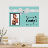 Welkomstteken op feestdag poster (Keuken)