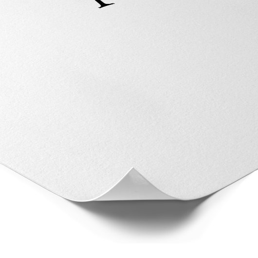 Welkomstteken ponies Weddenschap Poster (Hoek)