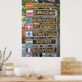 Welkomstteken Poster (Keuken)